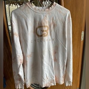 Cyclebar tie dye crewneck (Medium)